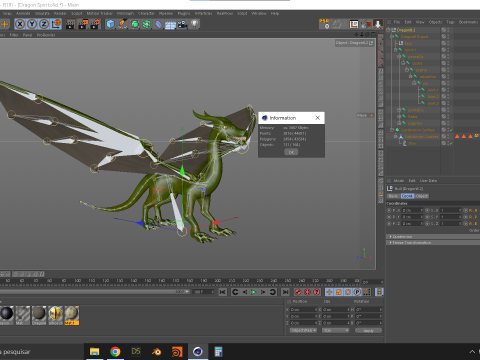 Dragon Spirit 3Dモデル