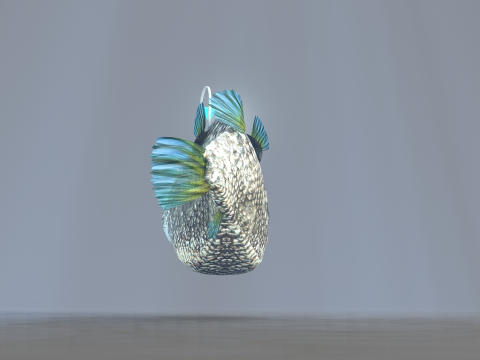 Lantern Fish Modello 3D