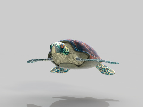 Sea Turtle 3D मॉडल