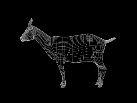 White Goat Two 3D Модель