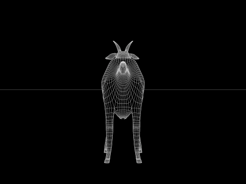 White Goat Two 3D Модель