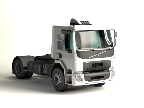 Ciężarówka Volvo 330Vm Model 3D