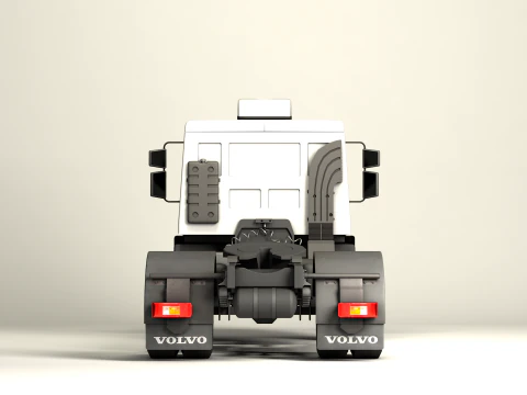 Volvo 330Vm Truck 3D Model