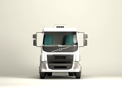 Volvo 330Vm Truck 3D Model