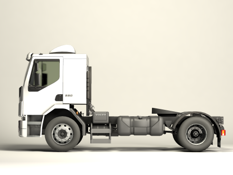 Volvo 330Vm Truck 3Dモデル