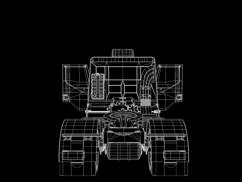 Volvo 330Vm Truck 3D Model