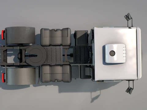 Volvo 330Vm Truck 3D Model