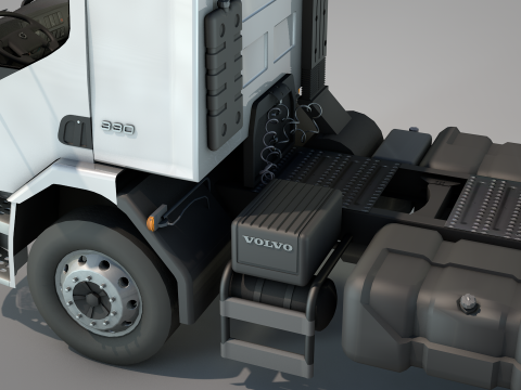 Volvo 330Vm Truck 3Dモデル