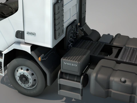 Volvo 330Vm Truck 3D Model