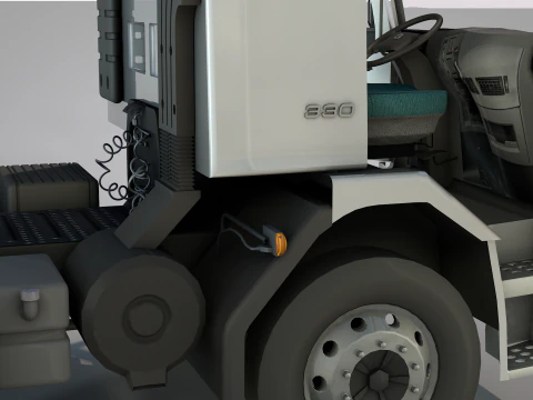 Volvo 330Vm Truck 3D Model