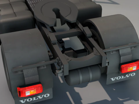 Volvo 330Vm Truck 3D Model