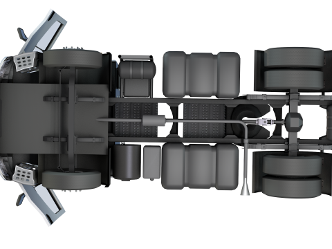 Volvo 330Vm Truck 3Dモデル