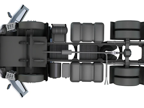 Volvo 330Vm Truck 3D Model