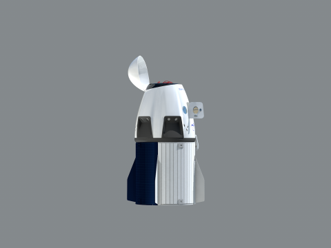 Foguete SpaceX Falcon9 3Dモデル