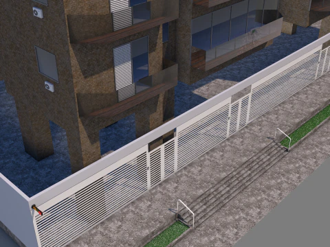 Edif&iacute;cio Residencial Dalle 0 025 Modelo 3D