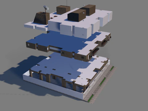Edif&iacute;cio Residencial Dalle 0 025 Modelo 3D