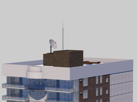 Residential Building Dalle 0 034 Modelo 3D