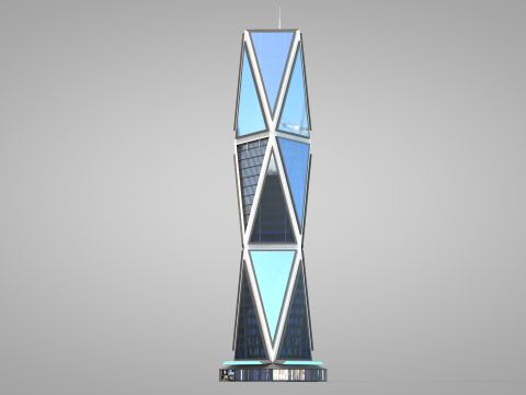 Building Future X 3D-Modell