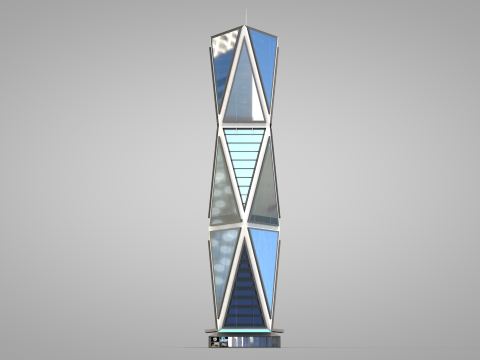Building Future X 3Dモデル