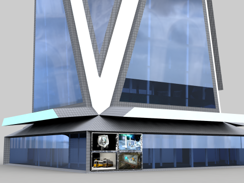 Building Future X 3Dモデル