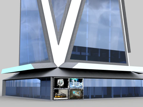 Building Future X 3D Model