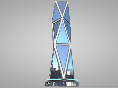 Building Future X 3Dモデル