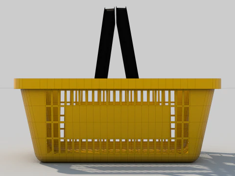 Market Basket 3D 3D Model