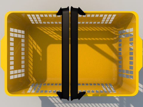 Market Basket 3D 3D Model