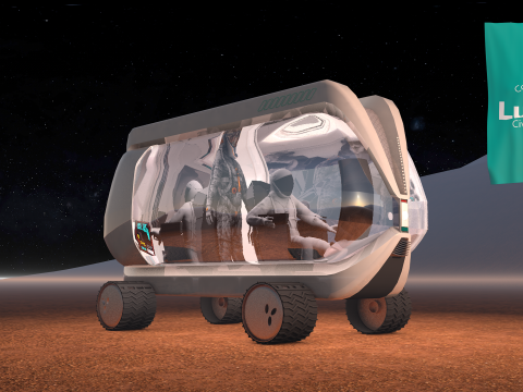 Lunar Research Car 3D Модель
