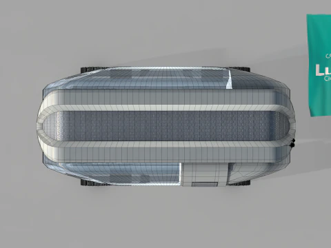 Lunar Research Car 3D Model