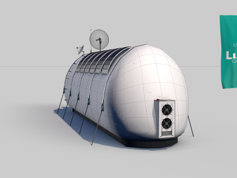 Lunar Mini Shelter 3D Модель