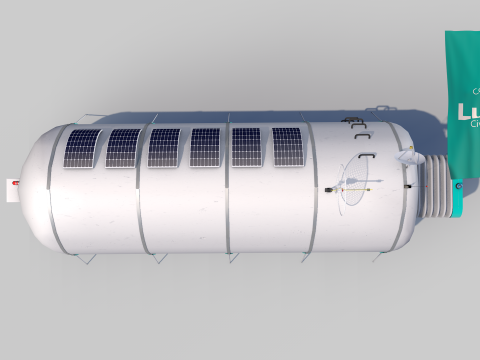 Lunar Mini Shelter 3D Модель