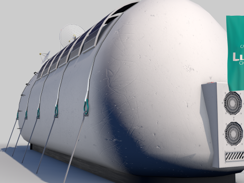 Lunar Mini Shelter 3D Модель