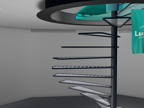 Lunar Shelter Bunker 3D Модель