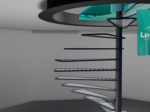 Lunar Shelter Bunker 3D Model