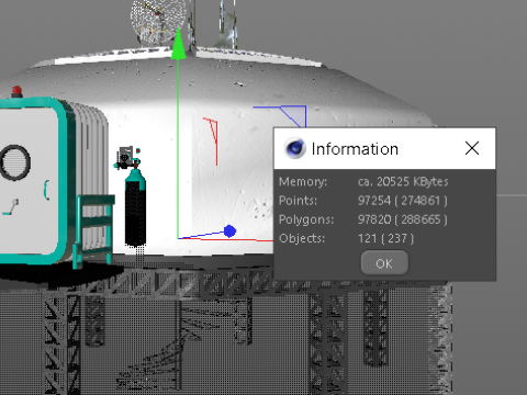 Lunar Shelter Bunker 3D Модель