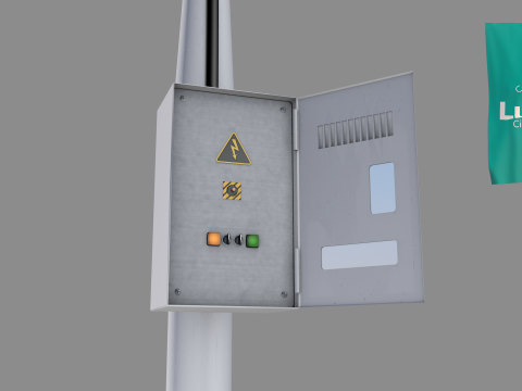 Ligthing Lunar 3D Model