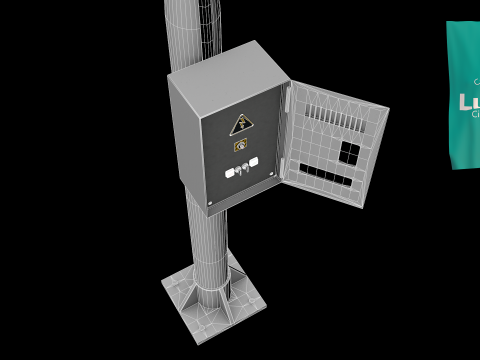 Ligthing Lunar 3D Model