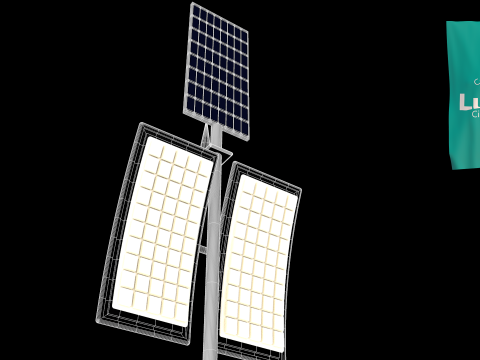 Ligthing Lunar 3D Model