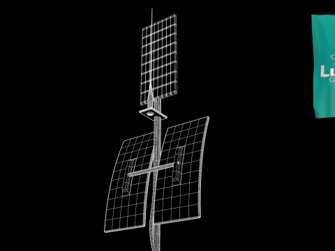 Ligthing Lunar 3D Model