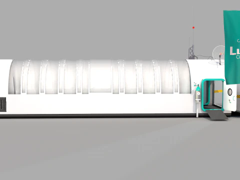 Lunar Laboratory Greemhouse 3D Model