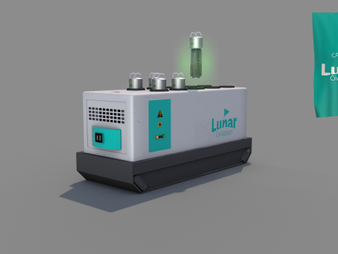 Lunar Power Charger 3D 모델