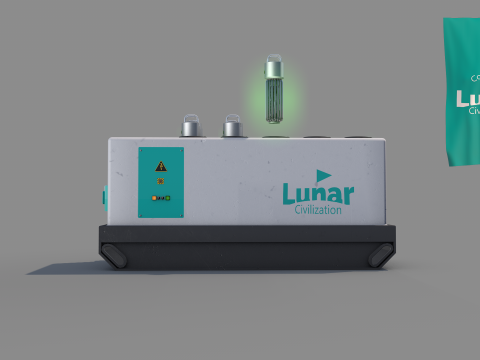 Lunar Power Charger Modello 3D