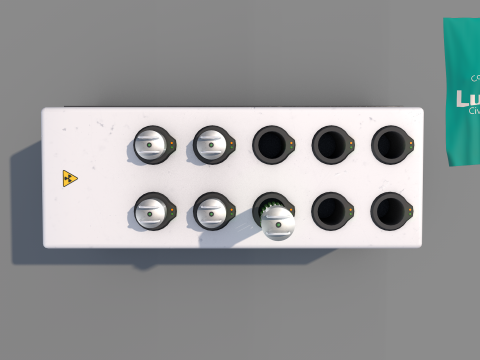 Lunar Power Charger Modello 3D