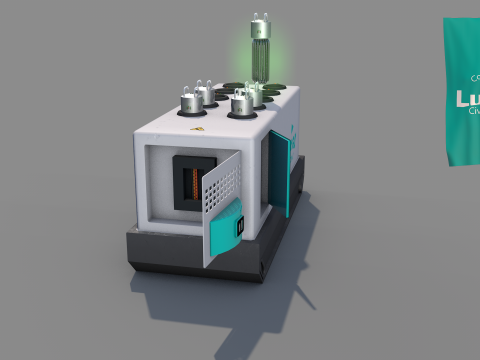 Lunar Power Charger Modello 3D