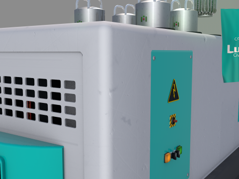 Lunar Power Charger Modello 3D
