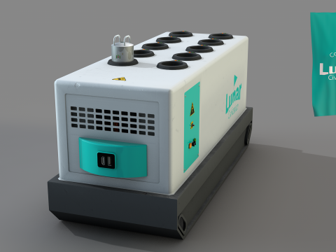 Lunar Power Charger Modello 3D