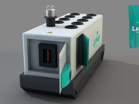 Lunar Power Charger Modello 3D