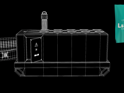 Lunar Power Charger Modello 3D