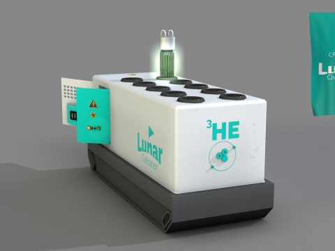Lunar Power Charger Modello 3D